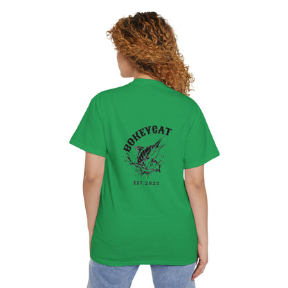 BokeyCat Unisex Heavy Cotton Pocket Tee