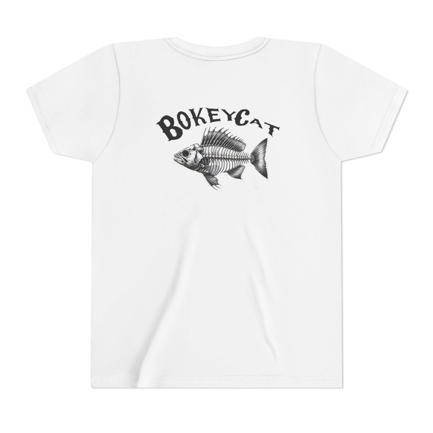BokeyCat Bones  Youth Short Sleeve Tee