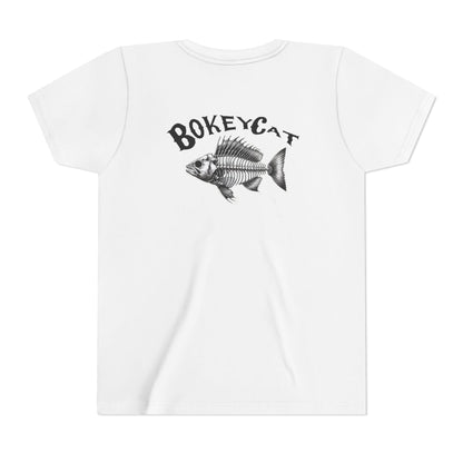 BokeyCat Bones  Youth Short Sleeve Tee