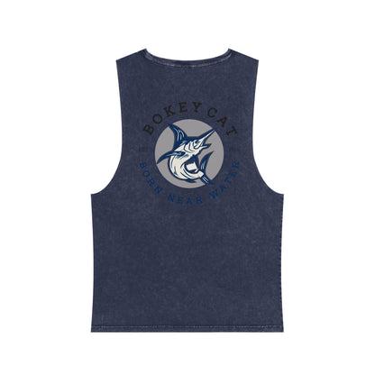 BokeyCat Unisex Stonewash Tank Top