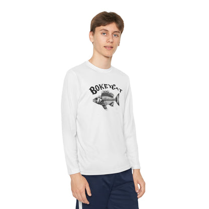BokeyCat Bones  Youth Long Sleeve