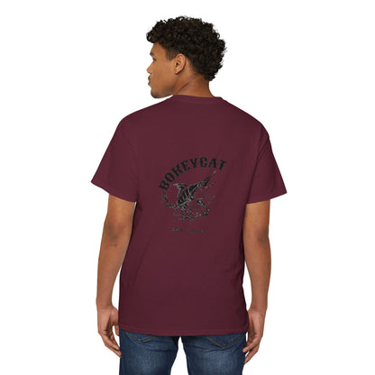 BokeyCat Unisex Heavy Cotton Pocket Tee