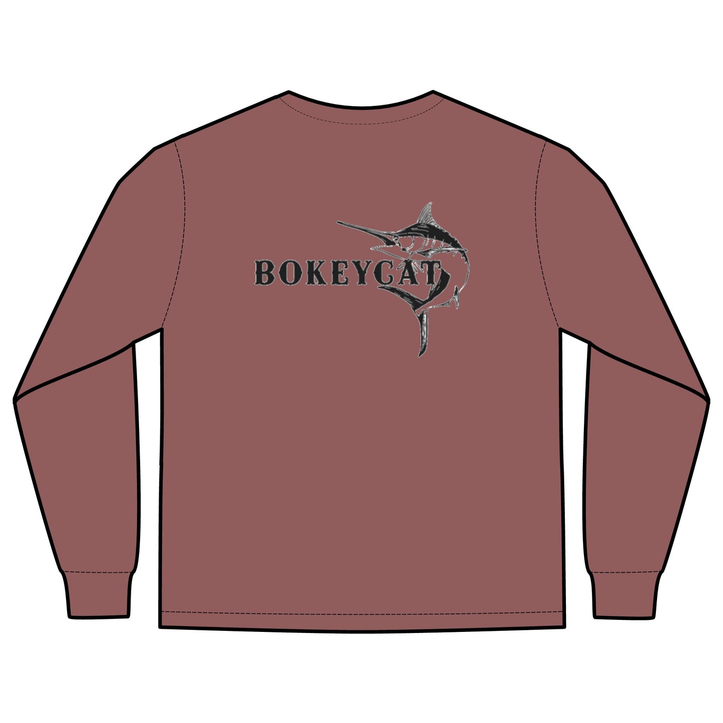 BokeyCat  Long Sleeve Pocket T-Shirt