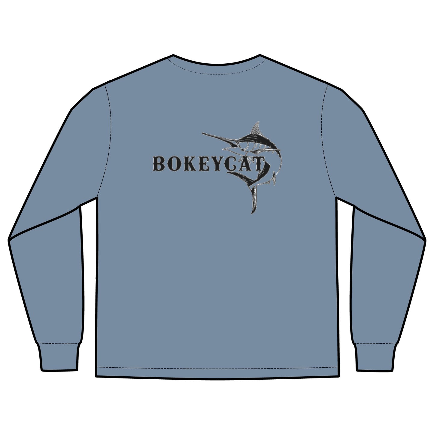 BokeyCat  Long Sleeve Pocket T-Shirt