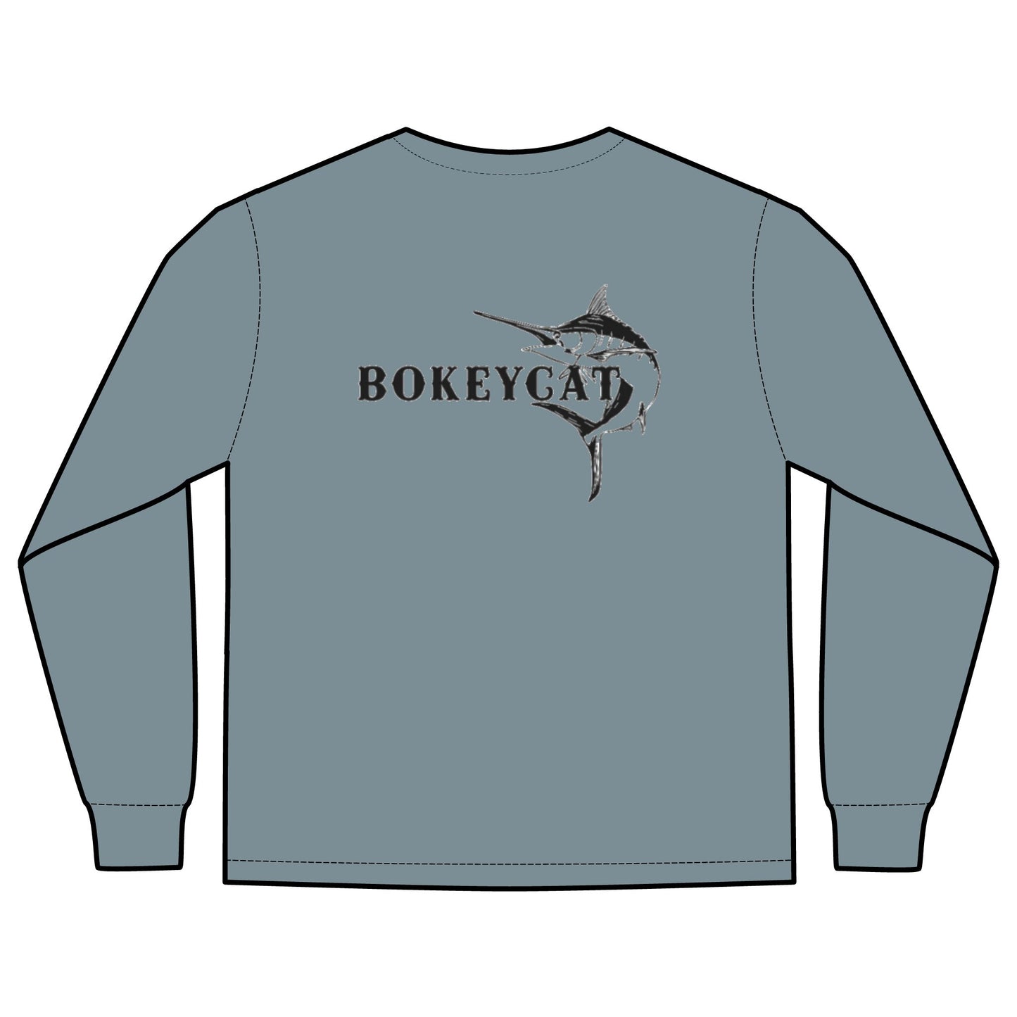 BokeyCat  Long Sleeve Pocket T-Shirt
