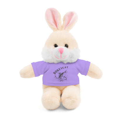BokeyCat Stuffed Animals w Tee Shirt
