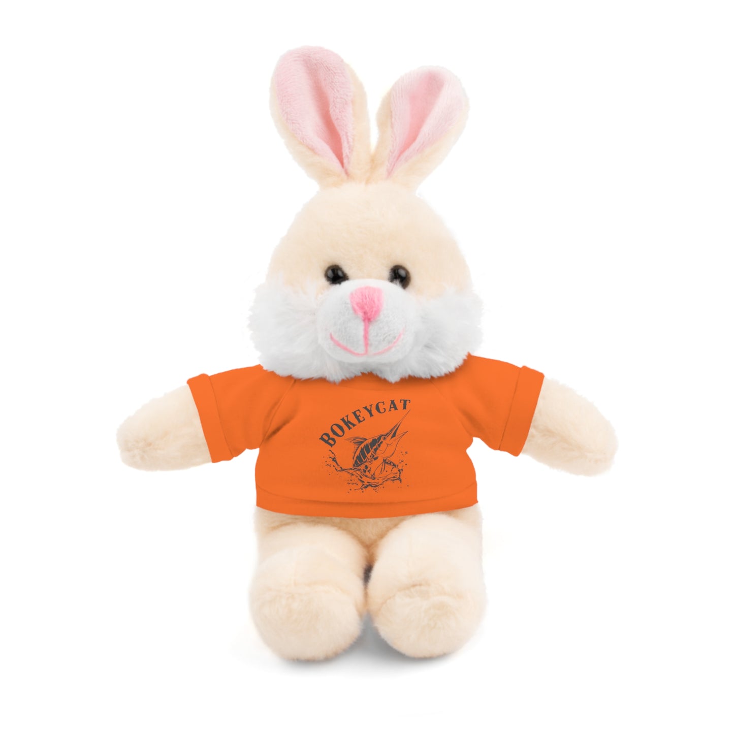 BokeyCat Stuffed Animals w Tee Shirt