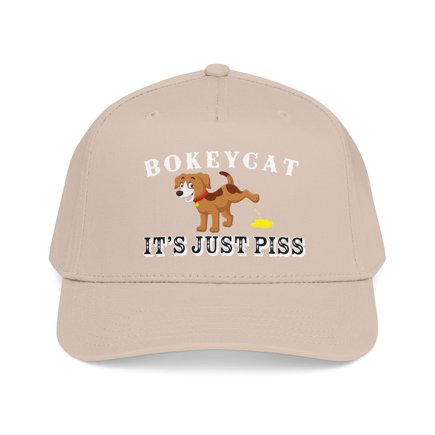 BokeyCat "It's Just Piss" Mid Profile Baseball Cap