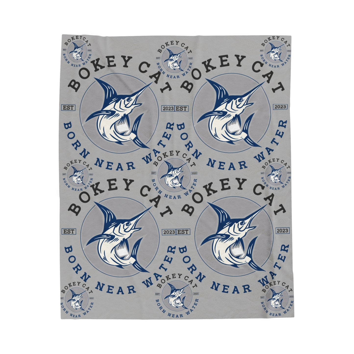 BokeyCat Velveteen Plush Blanket