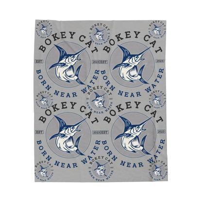 BokeyCat Velveteen Plush Blanket