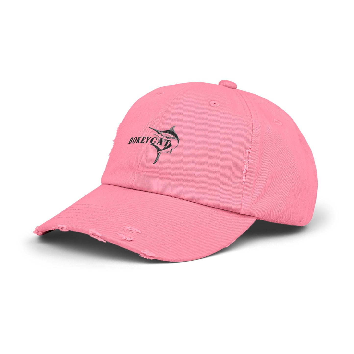 BokeyCat Unisex Distressed Cap