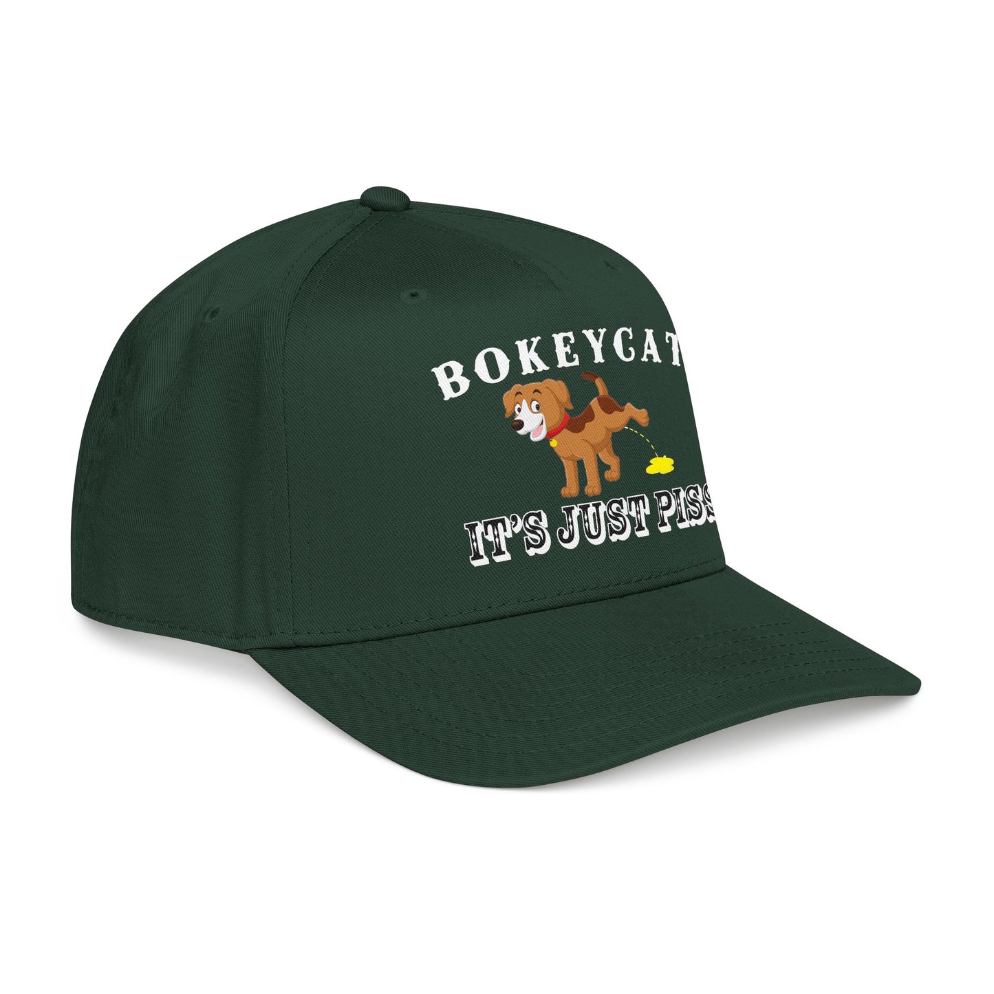 BokeyCat "It's Just Piss" Mid Profile Baseball Cap