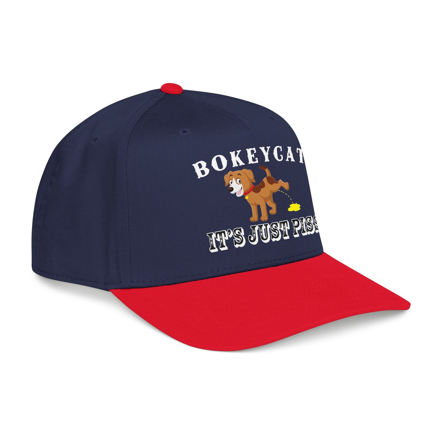 BokeyCat "It's Just Piss" Mid Profile Baseball Cap
