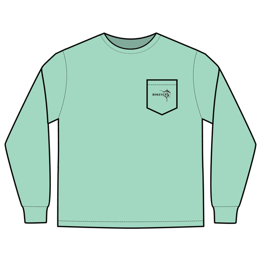 BokeyCat  Long Sleeve Pocket T-Shirt