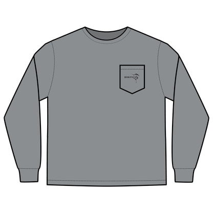 BokeyCat  Long Sleeve Pocket T-Shirt