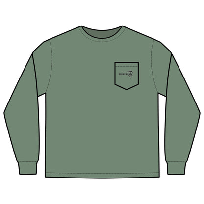 BokeyCat  Long Sleeve Pocket T-Shirt