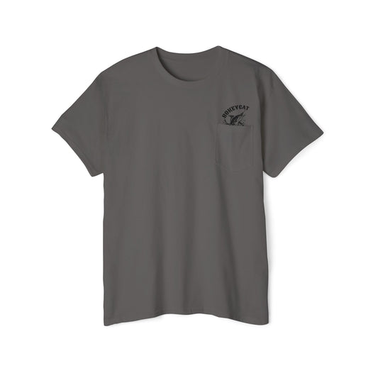 BokeyCat Unisex Heavy Cotton Pocket Tee