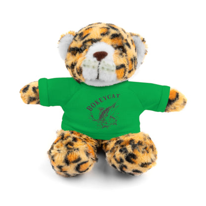 BokeyCat Stuffed Animals w Tee Shirt
