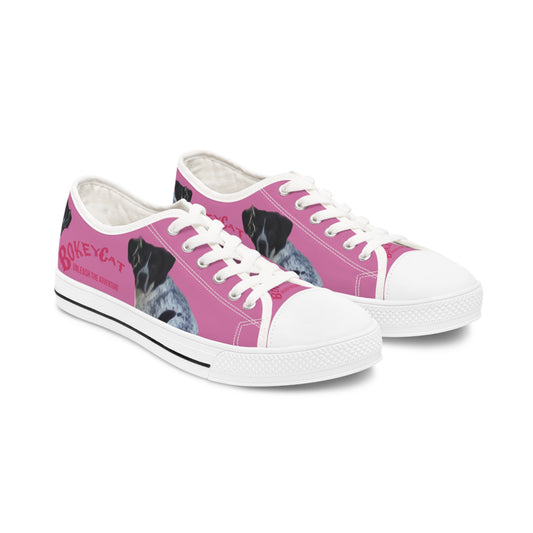 BokeyCat Women's Low Top Sneakers.       (Chloe Collection)