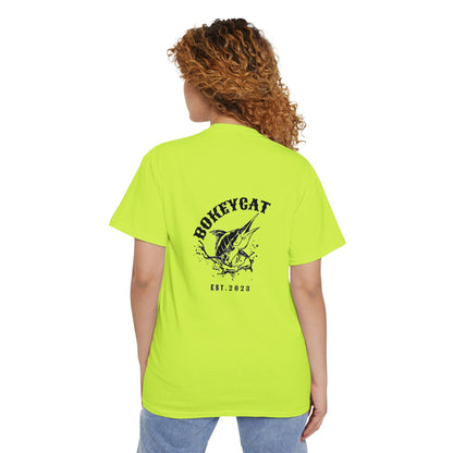 BokeyCat Unisex Heavy Cotton Pocket Tee