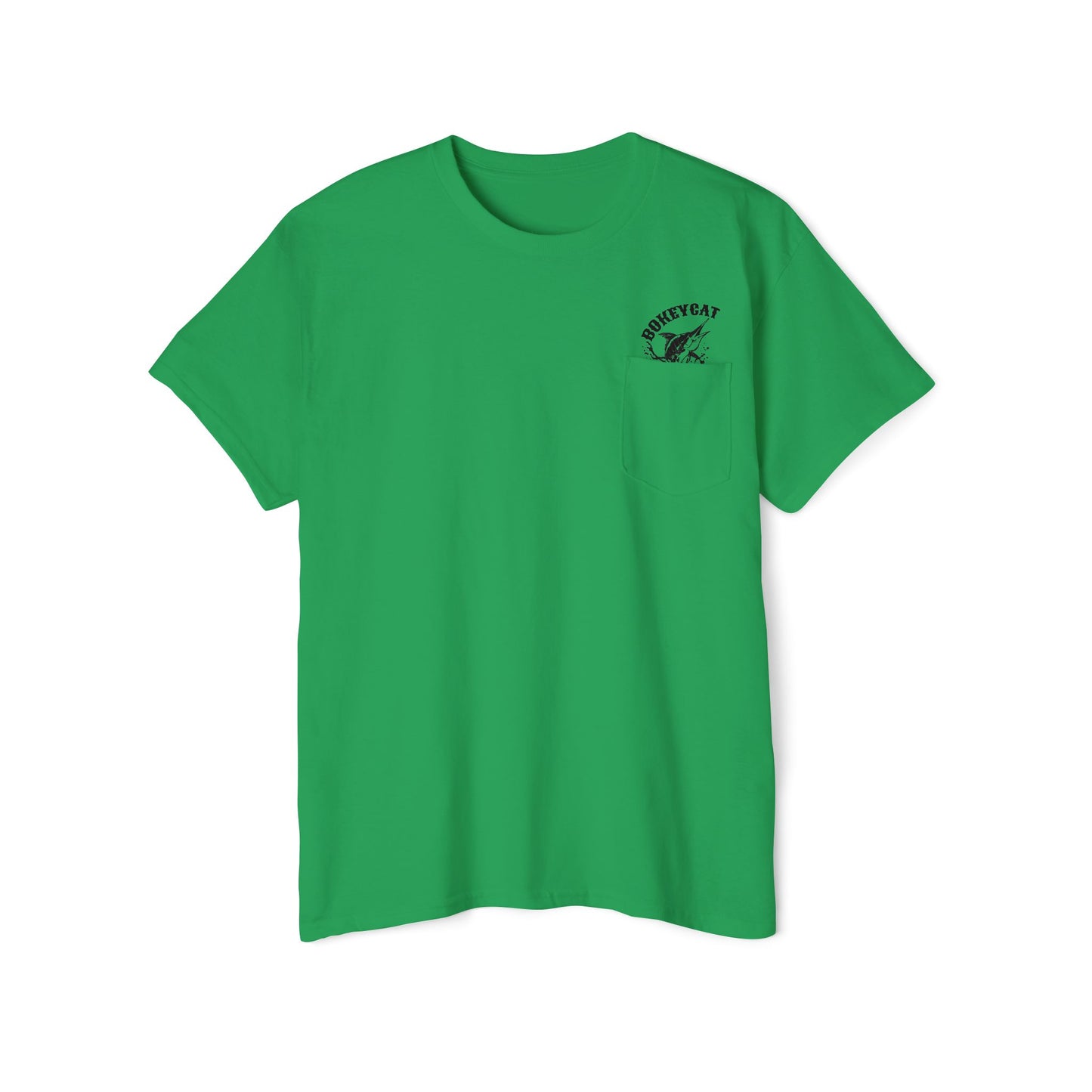 BokeyCat Unisex Heavy Cotton Pocket Tee