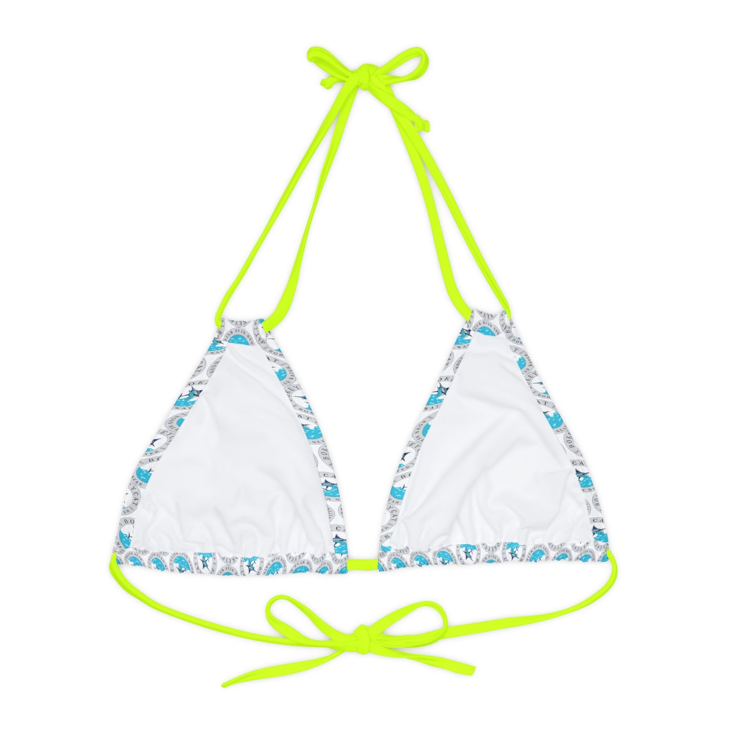 BokeyCat Bokini. strappy triangle   bikini top