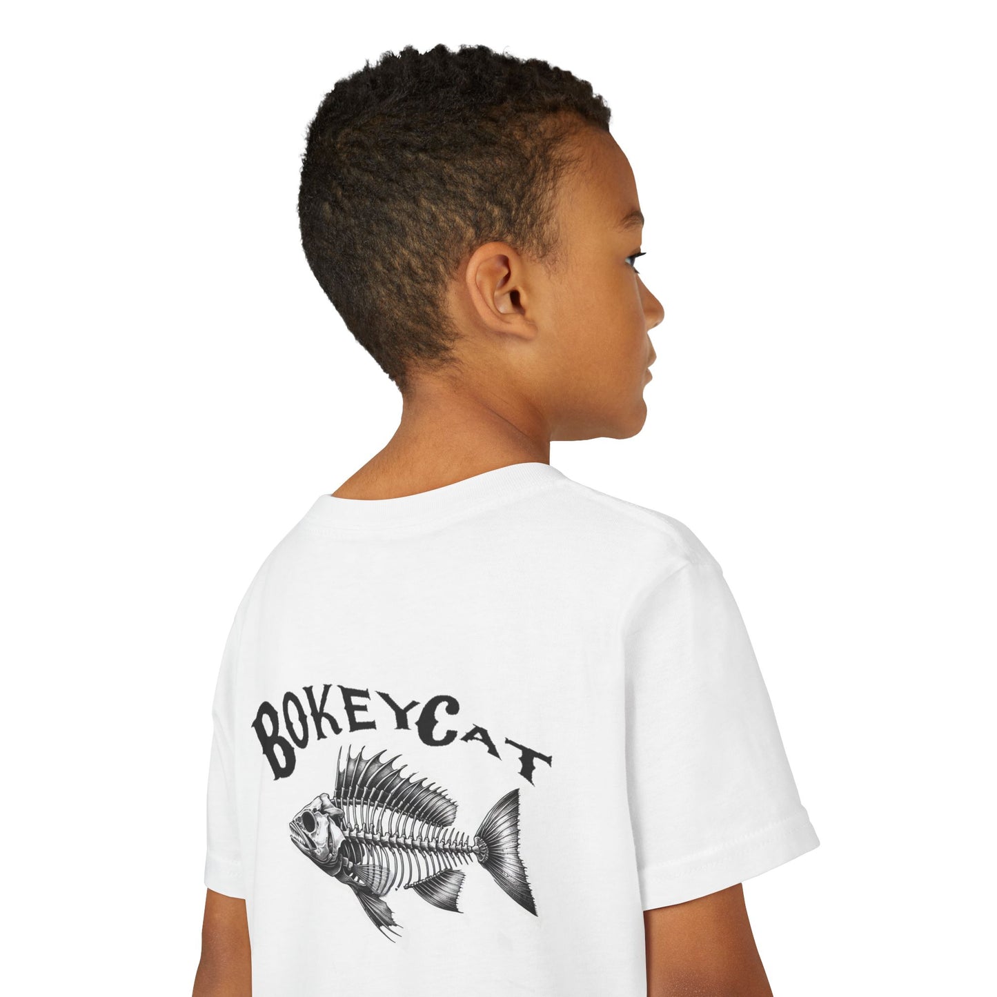 BokeyCat Bones  Youth Short Sleeve Tee