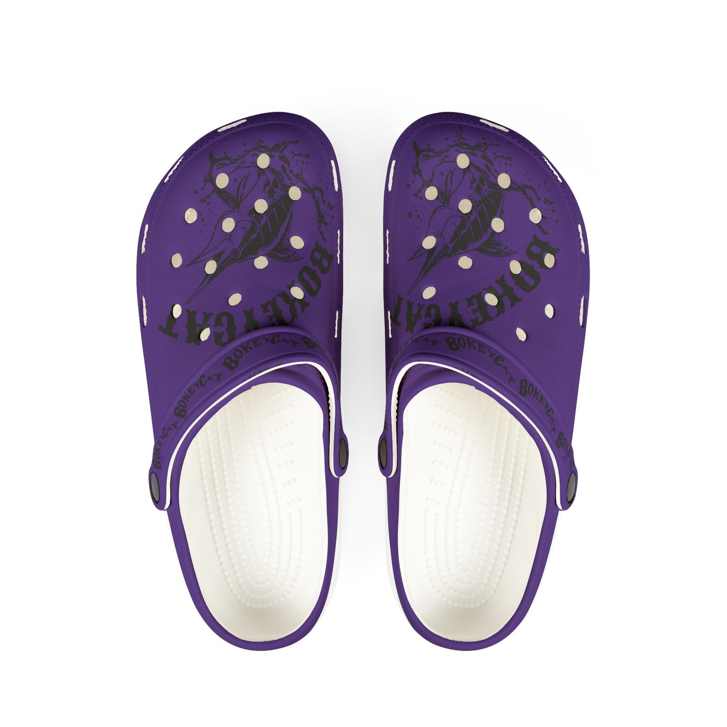 BokeyCat Crocs.  Foam Rubber