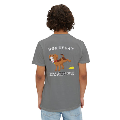 BokeyCat  "It's Just Piss" Pocket T-Shirt