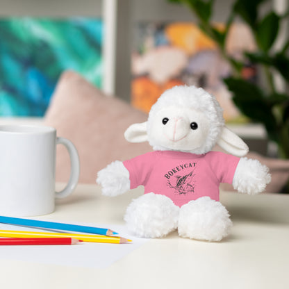 BokeyCat Stuffed Animals w Tee Shirt