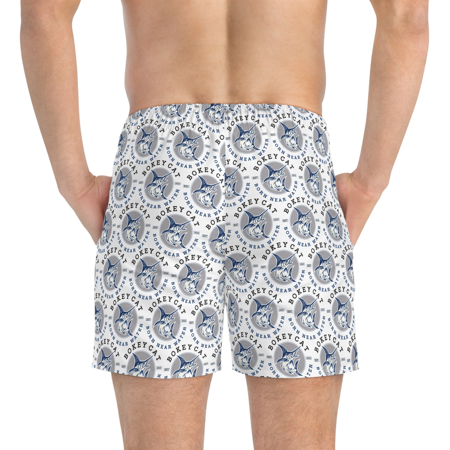 BokeyCat Swim Trunks