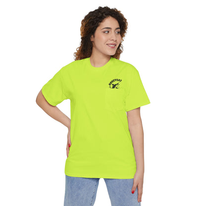 BokeyCat Unisex Heavy Cotton Pocket Tee