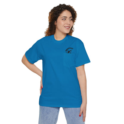 BokeyCat Unisex Heavy Cotton Pocket Tee