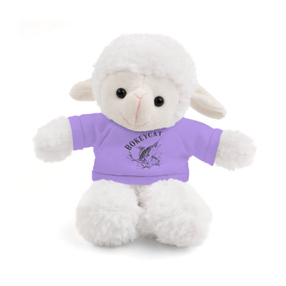 BokeyCat Stuffed Animals w Tee Shirt