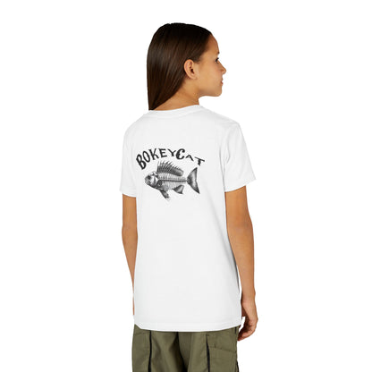 BokeyCat Bones  Youth Short Sleeve Tee
