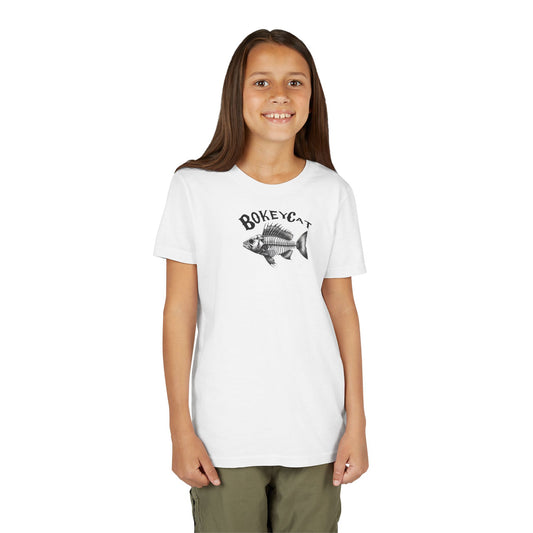 BokeyCat Bones  Youth Short Sleeve Tee