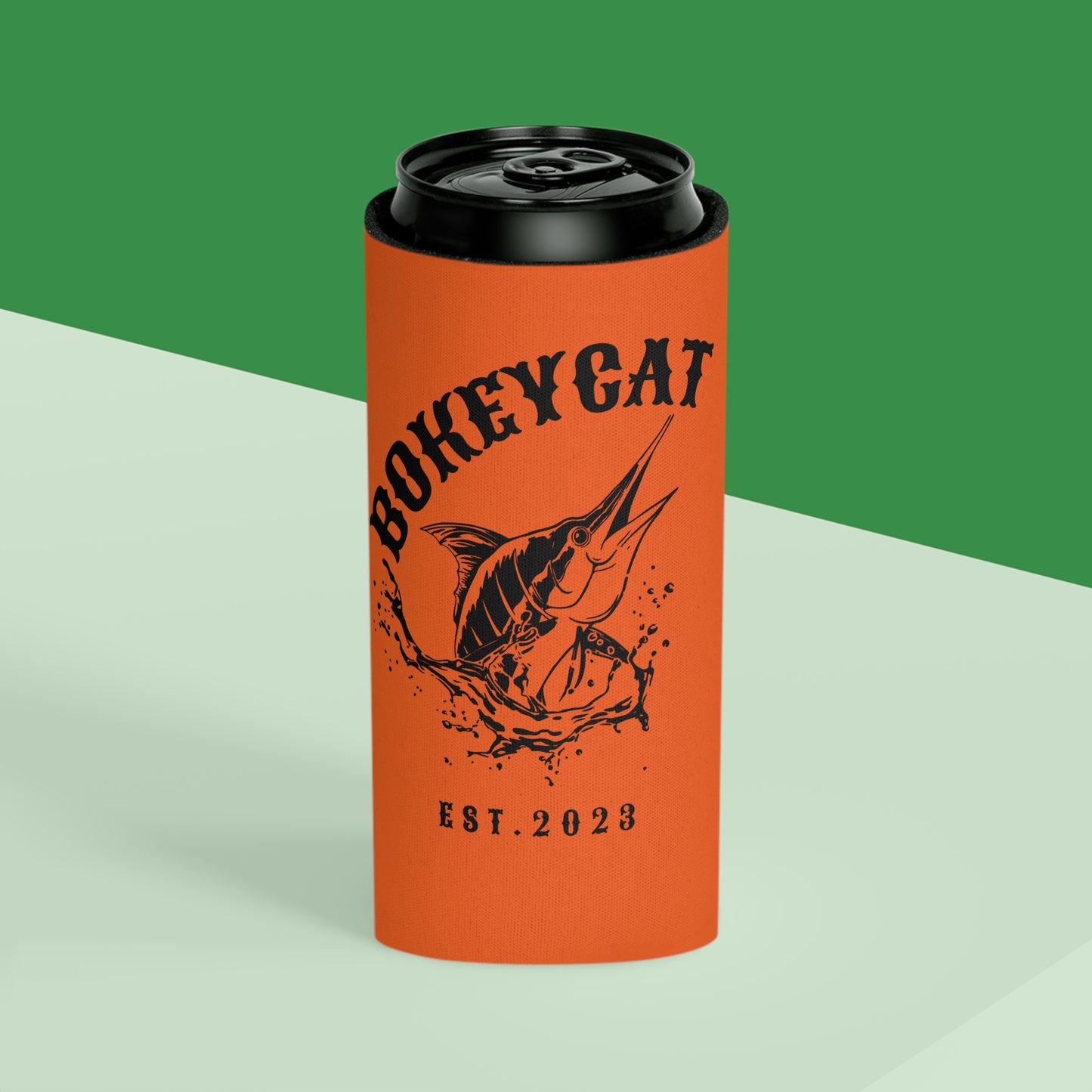 BokeyCat Can Cooler