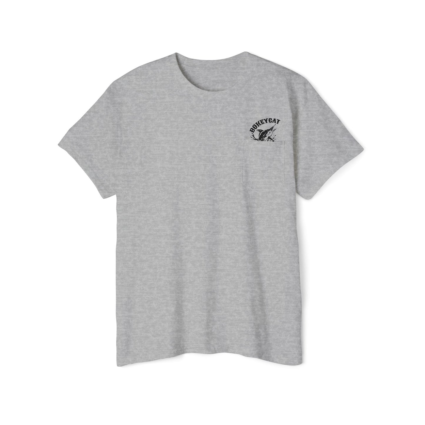 BokeyCat Unisex Heavy Cotton Pocket Tee