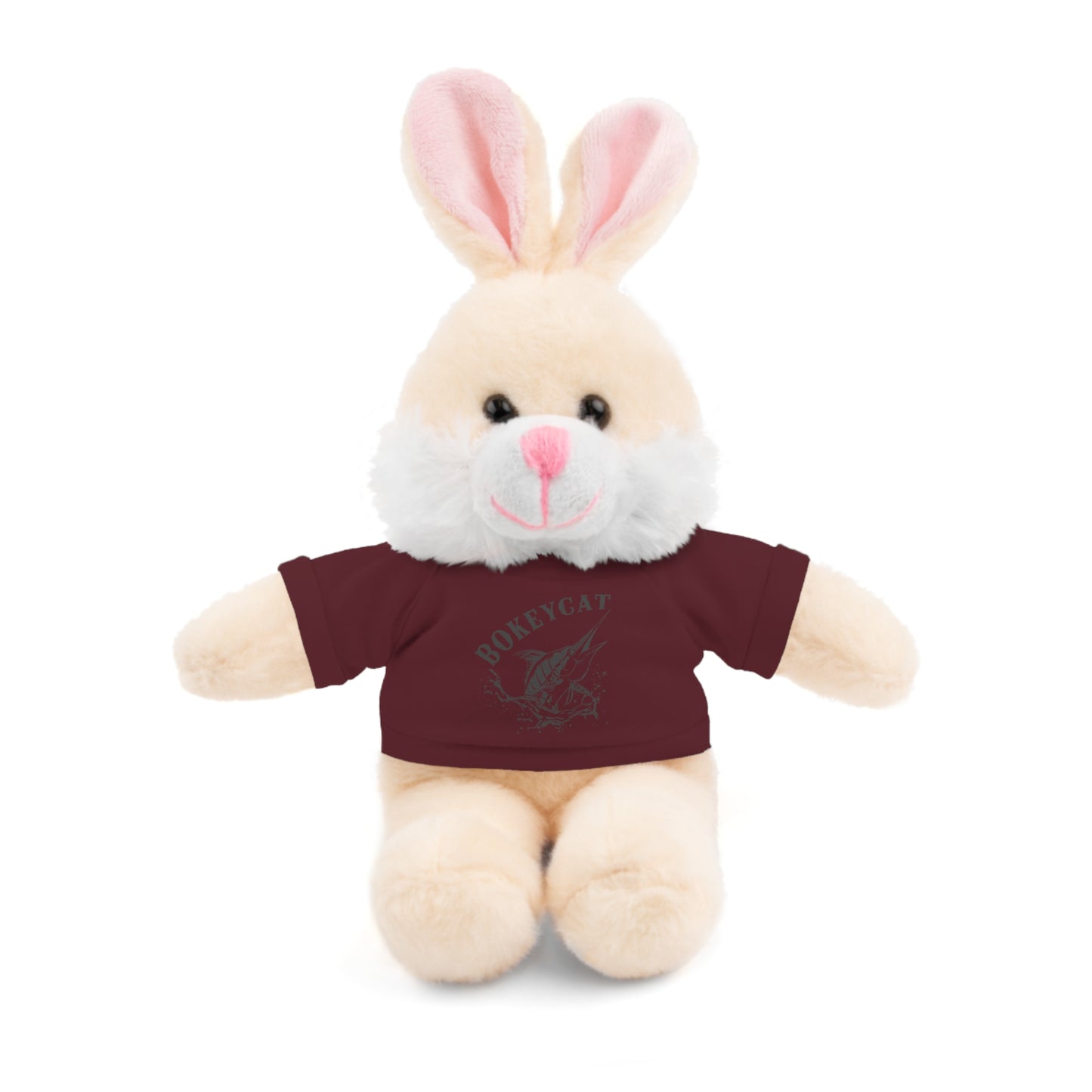BokeyCat Stuffed Animals w Tee Shirt