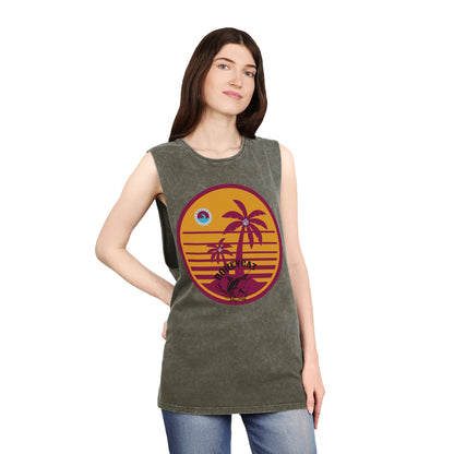 BokeyCat Unisex Stonewash Tank Top