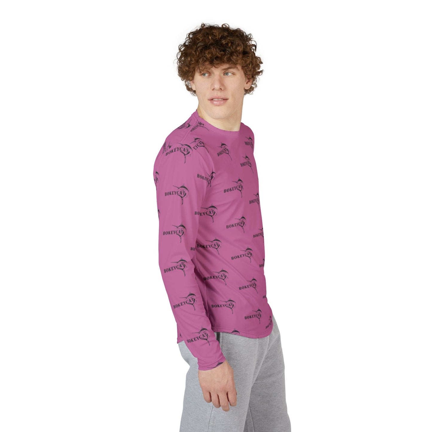 BokeyCat Men's UV Protection Long Sleeve Shirt