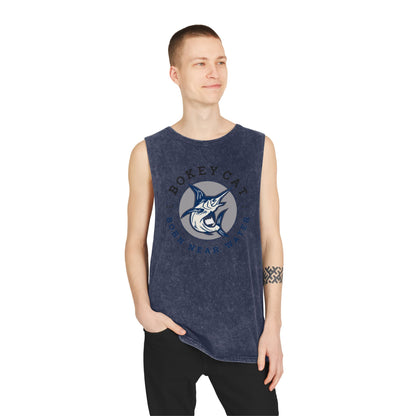 BokeyCat Unisex Stonewash Tank Top