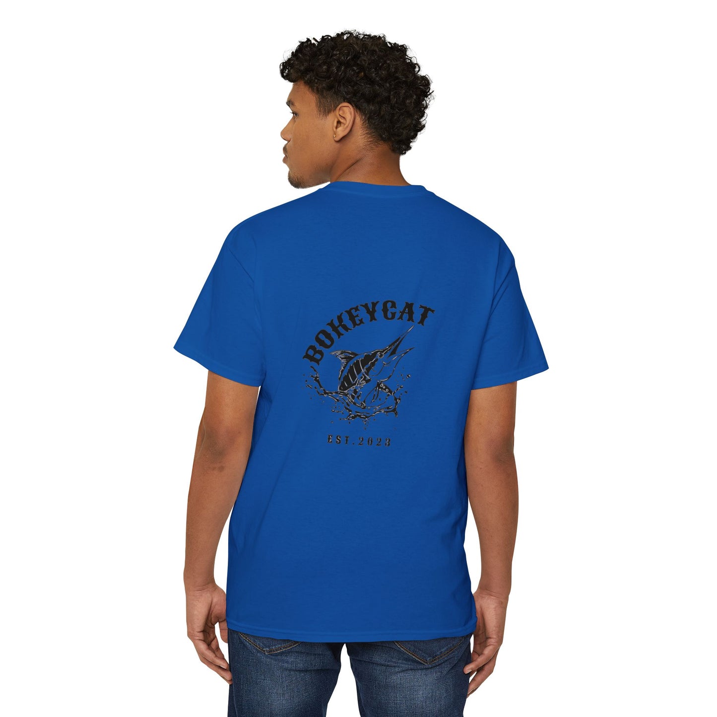 BokeyCat Unisex Heavy Cotton Pocket Tee