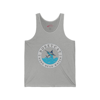 BokeyCat  Unisex Jersey Tank