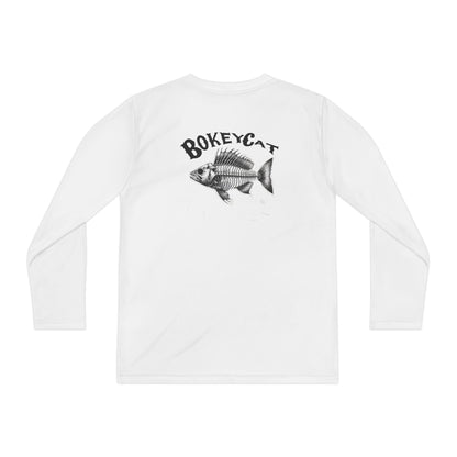 BokeyCat Bones  Youth Long Sleeve