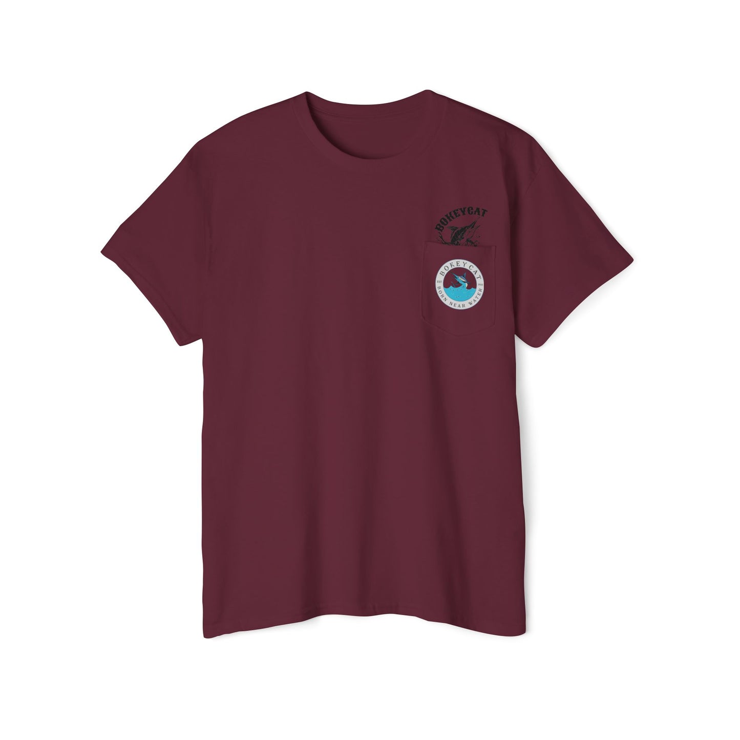 BokeyCat Heavy Cotton Pocket Tee