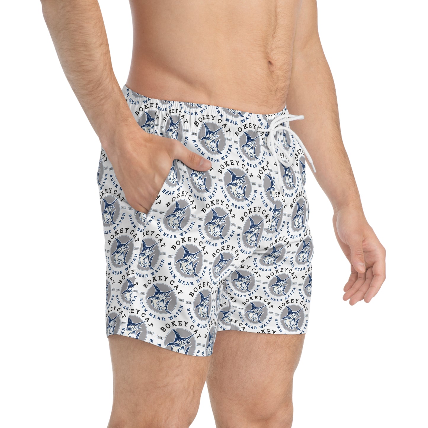 BokeyCat Swim Trunks