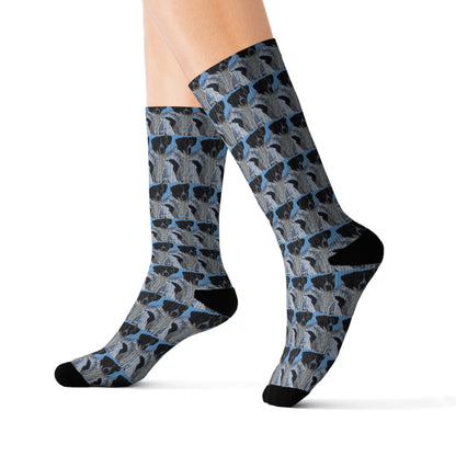 BokeyCat Sublimation Socks.       (Chloe Collection)