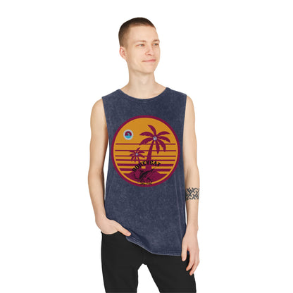 BokeyCat Unisex Stonewash Tank Top