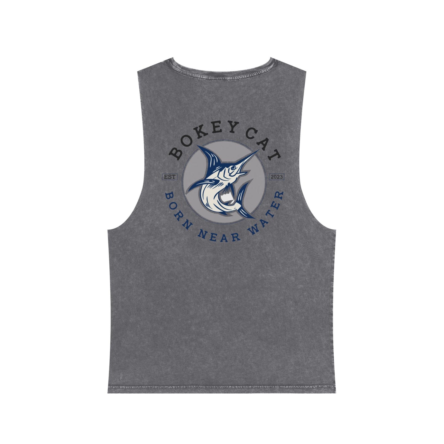 BokeyCat Unisex Stonewash Tank Top